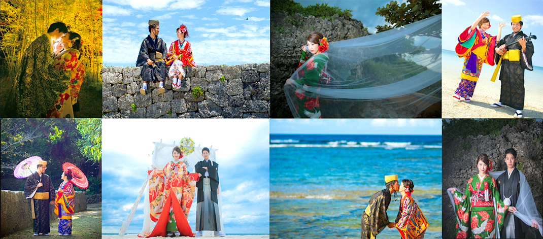 在沖繩！ [日服&琉球服飾]寫真婚禮